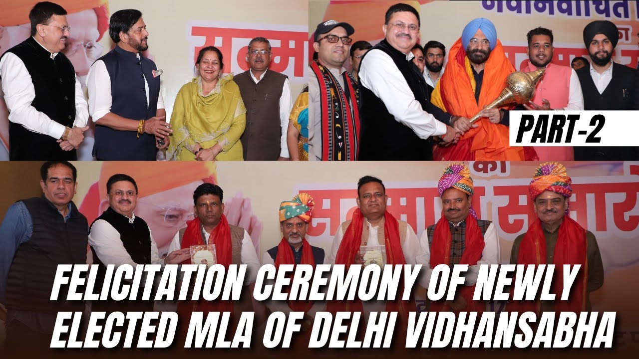 Honouring BJP MLAs and Delhi’s New Vision | Part 2 | Dr. Jamal A. Khan