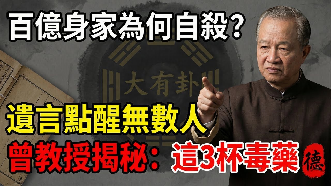【天道警示】你以為在拼命賺錢，其實是在折損福報？曾仕強：改掉這個「敗運」小動作，財庫才能真正守得住！#曾仕強 #易經 #中國式管理 #人生智慧 #國學#處世哲學#人性#職場#修身#智慧#福報#傳統文化