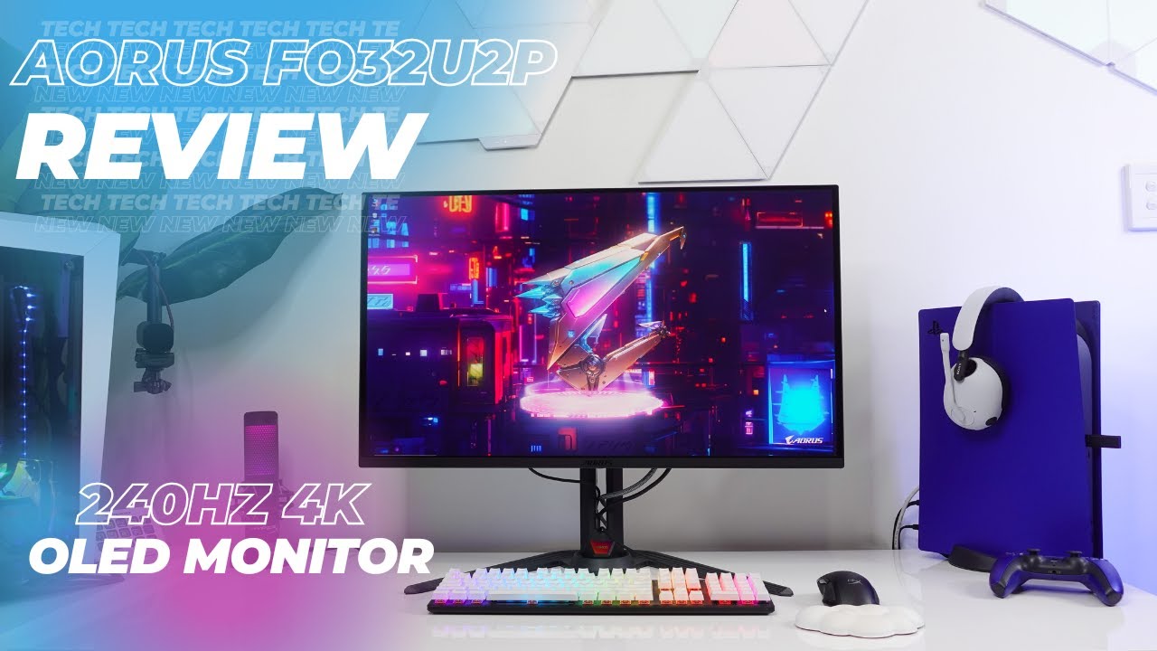 Обзор игрового монитора AORUS FO32U2P 240 Гц 4K OLED | Это лучший дисплей?