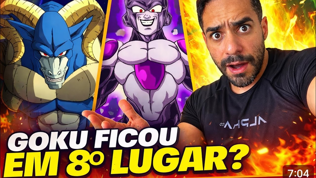 PETER METEU ESSA MESMO? RANKING TOP 10 MAIS PODEROSOS DE DRAGON BALL SUPER 