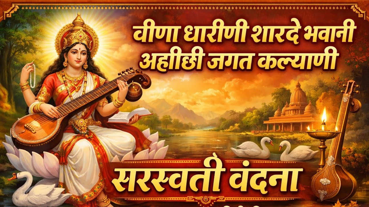 वीणा धारीणी शारदे भवानी अहीछी जगत कल्याणि | Saraswati Vandana|Sharde mata k maithili geet #bhojpuri