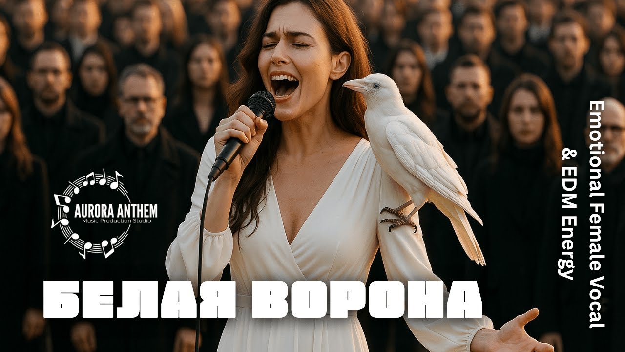 Белая Ворона (White Crow) &ndash; Official Music Video | Emotional Female Vocal & EDM Energy