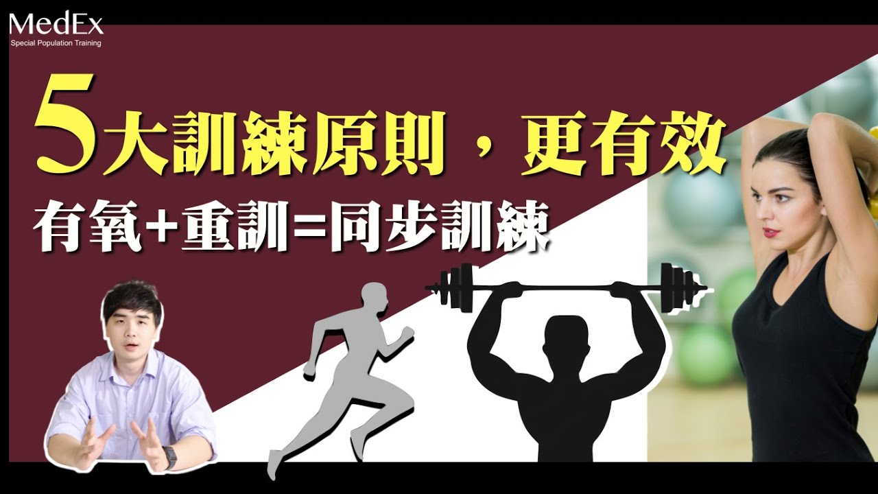 健身重訓+有氧，如何才不會掉肌肉、掉力量？如何降低同步訓練的干擾效應？【醫適能 蔡奇儒】