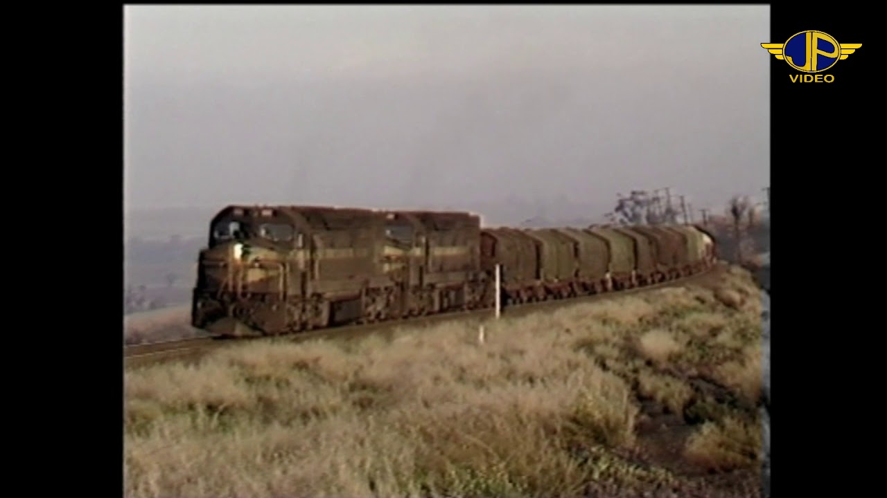 For the E.M.D. fan .Two C class locos climb Ingliston Bank in 1987