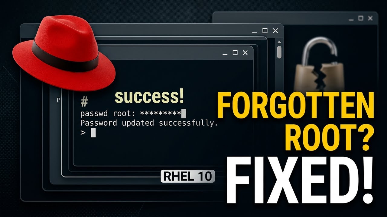How to Reset Root Password in Red Hat Enterprise Linux 10 (RHEL 10)
