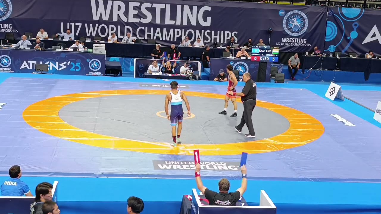 U17 WORLD CHAMPIONSHIP, SEMI FINAL, FS 51, 60, 71KG, MAT B, 