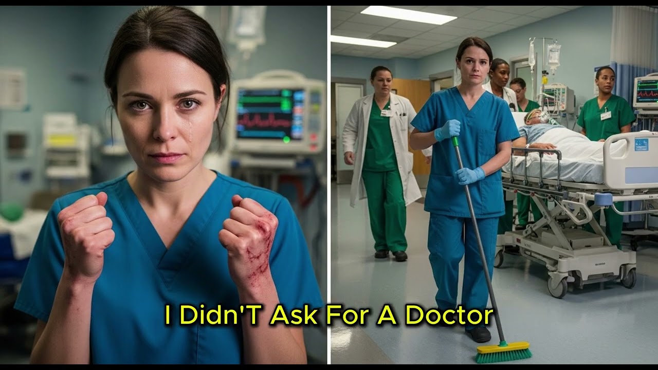 They Mocked the Janitor Nurse… Until a Navy Admiral Stopped the Entire ER