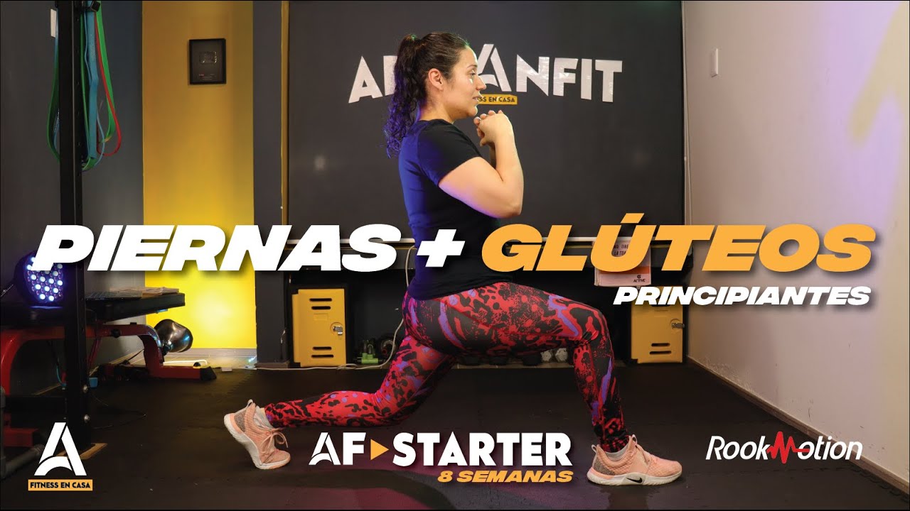 Rutina para PIERNAS Y GLÚTEOS 🍑 en CASA 🏠Principiantes (día 22)