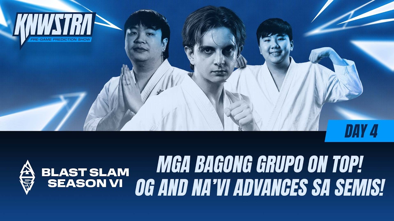 KNWSTRA | Pre-Game Prediction Show| Blast Slam VI | 4th Episode