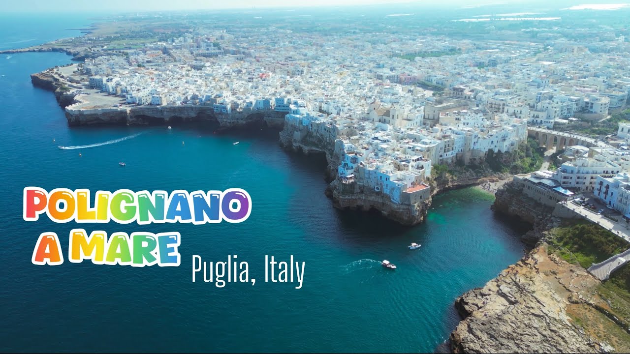 Polignano a Mare (Puglia, Italy 🇮🇹) Drone 4K UHD 60fps 2024