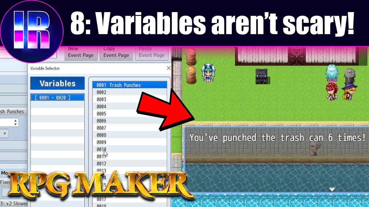 RPG Maker Variables Aren't Scary! | Part 8