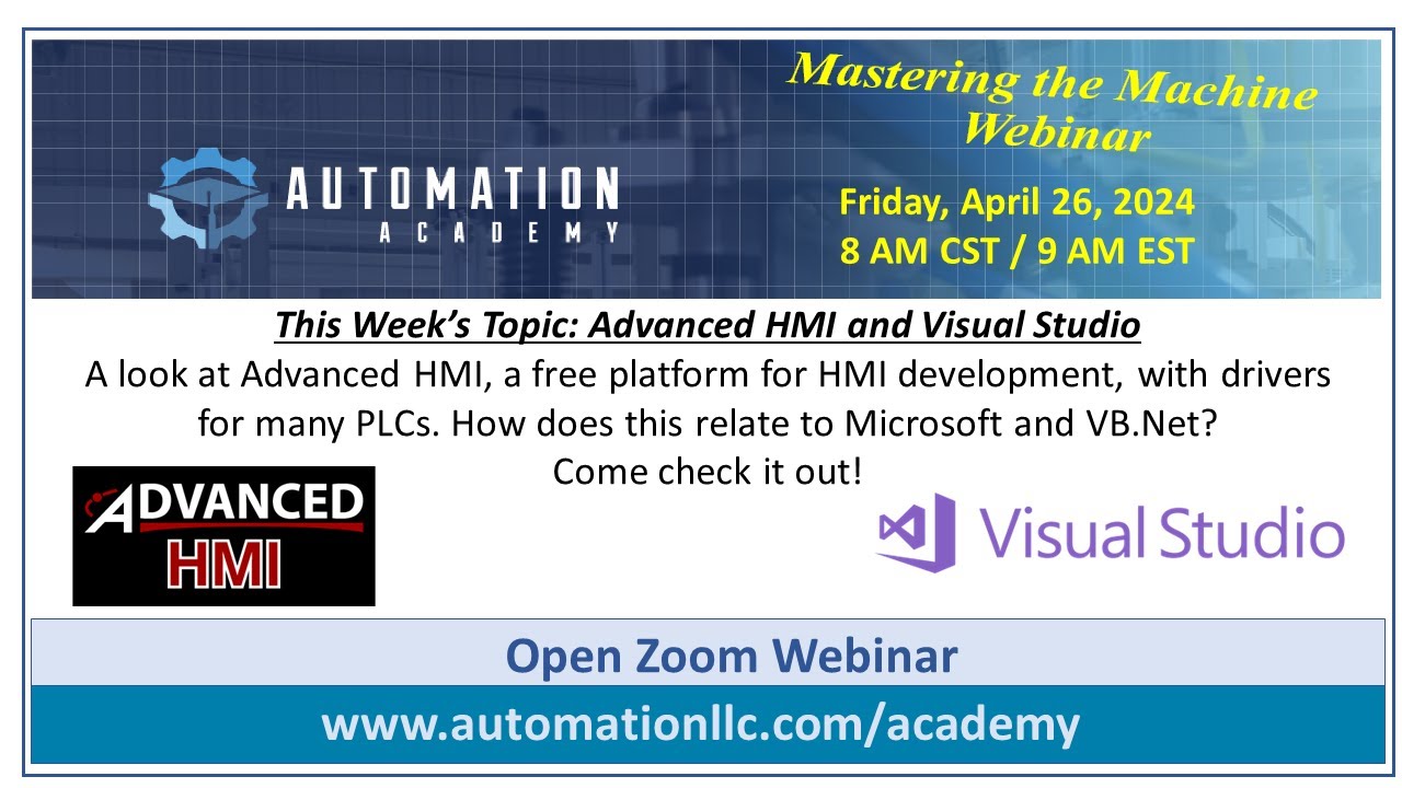 Advanced HMI, a free HMI and SCADA software! [Web Ep. 73]