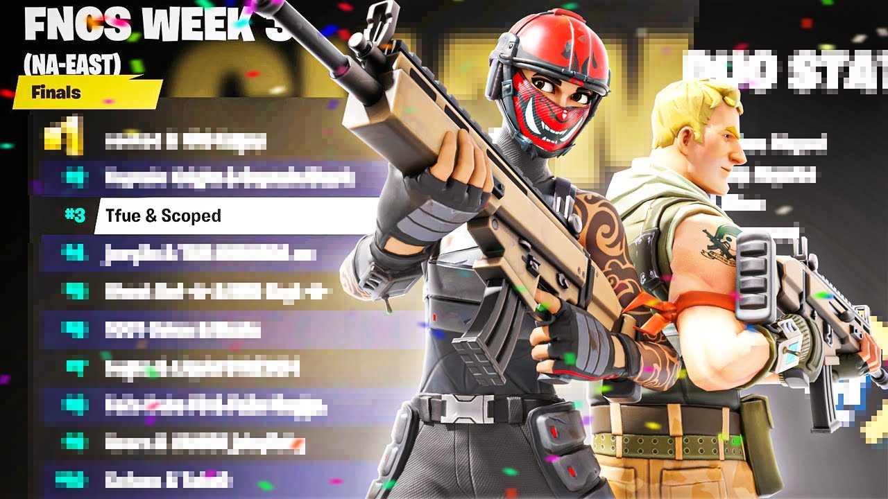 How Me & Tfue Qualified for Fortnite FNCS Grand Finals... (3rd Place FNCS Tfue & Scoped Highlights)