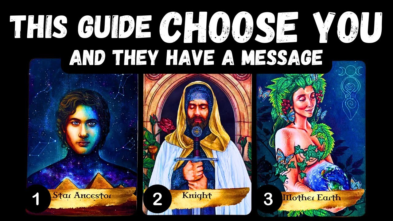 This guide choose you & they have a message! 💙🕯️ tarot reading