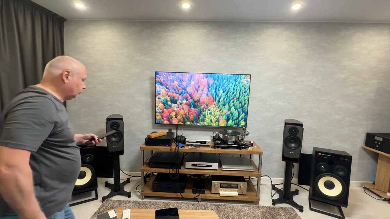 Тяжелый рок на #Accuphase E-650 на #Dynaudio С20 #JBL4312G