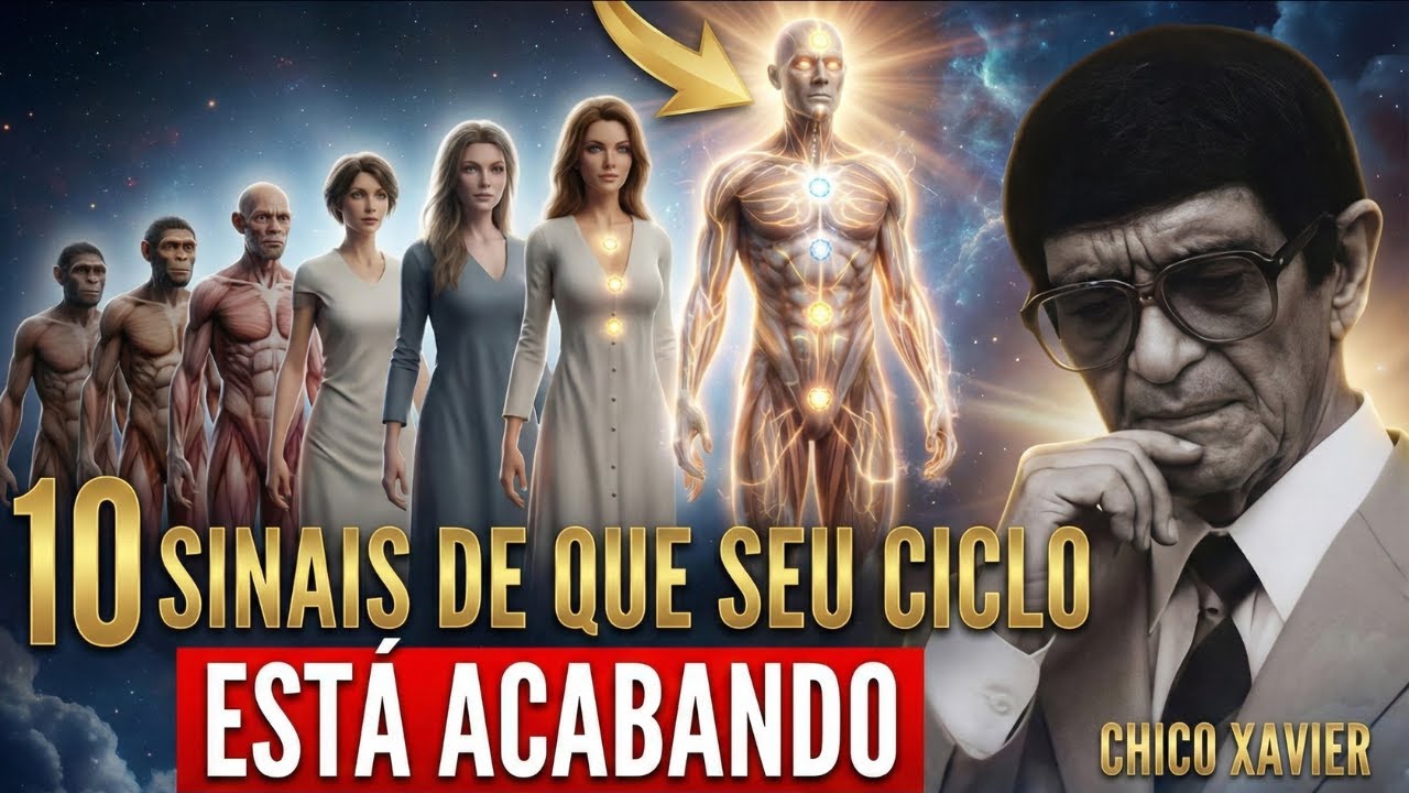 10 Sinais Claros de Que Esta É Sua ÚLTIMA REENCARNAÇÃO — Segundo Chico Xavier