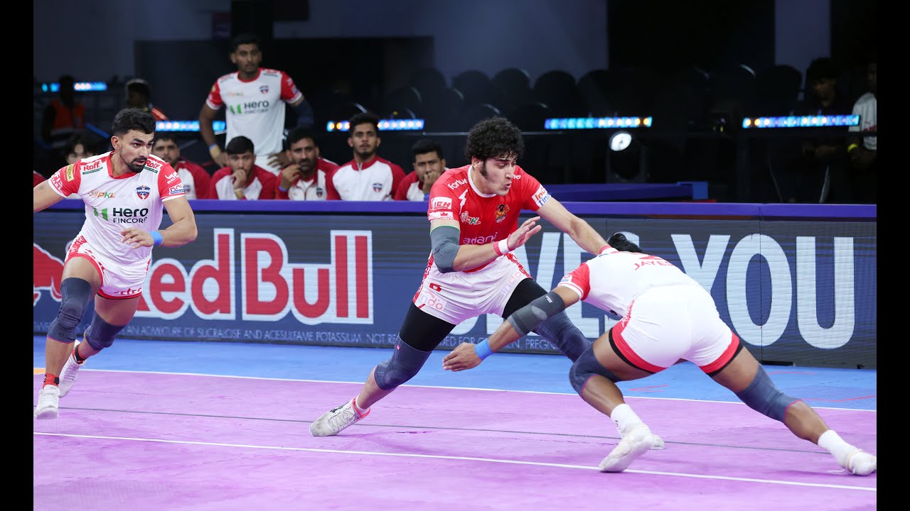 PKL Highlights: Gujarat Giants vs UP Yoddhas | Pro Kabaddi League Season 12 | Hindi