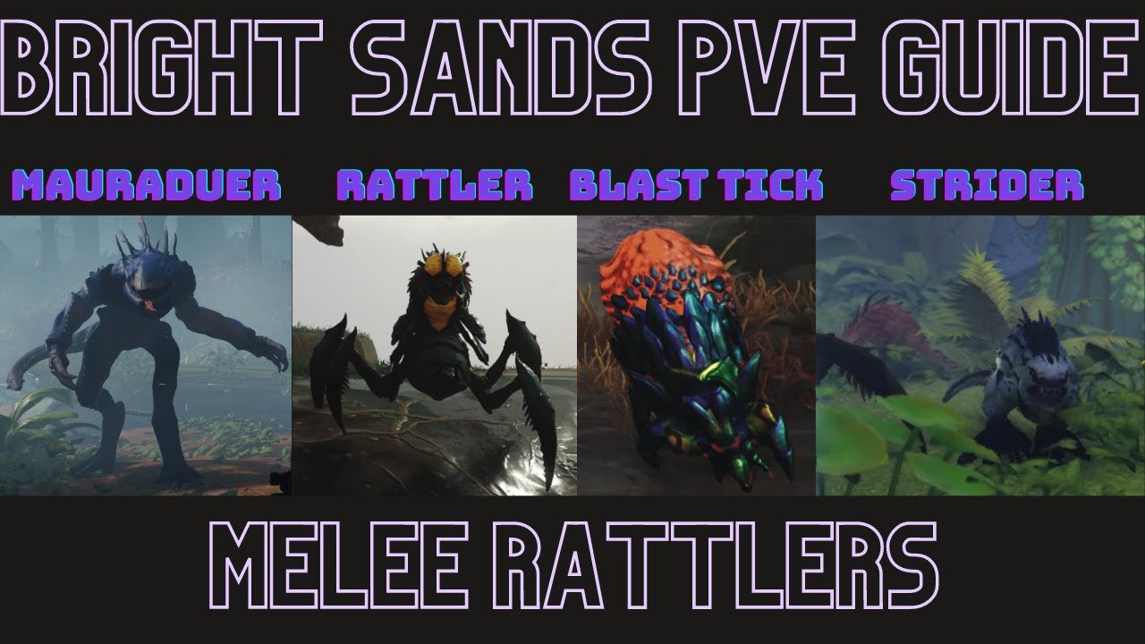 How to speedrun PVE + Melee a rattler no hit - The Cycle Frontier