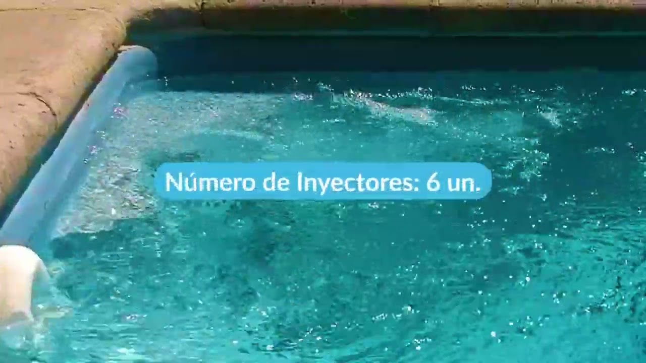 ¿Cómo luce una Piscina de Fibra de Vidrio? 10 m3