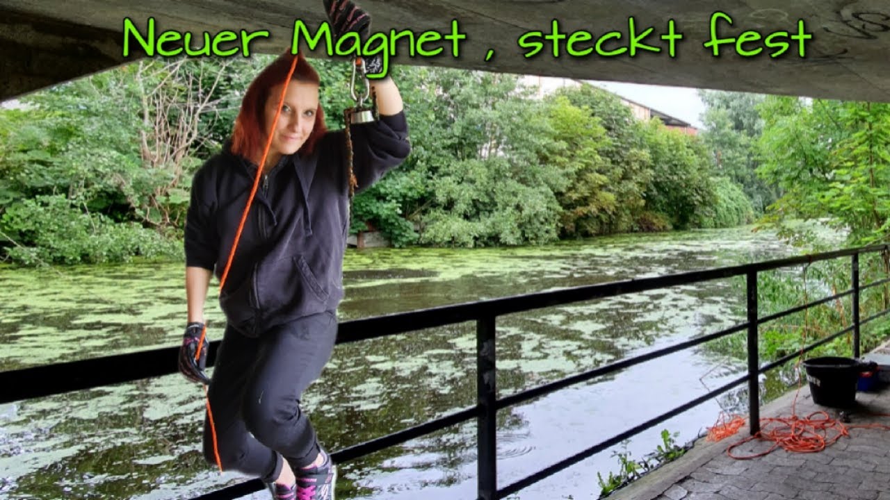 Neuer Magnet hängt fest ???  / Magnetfischen