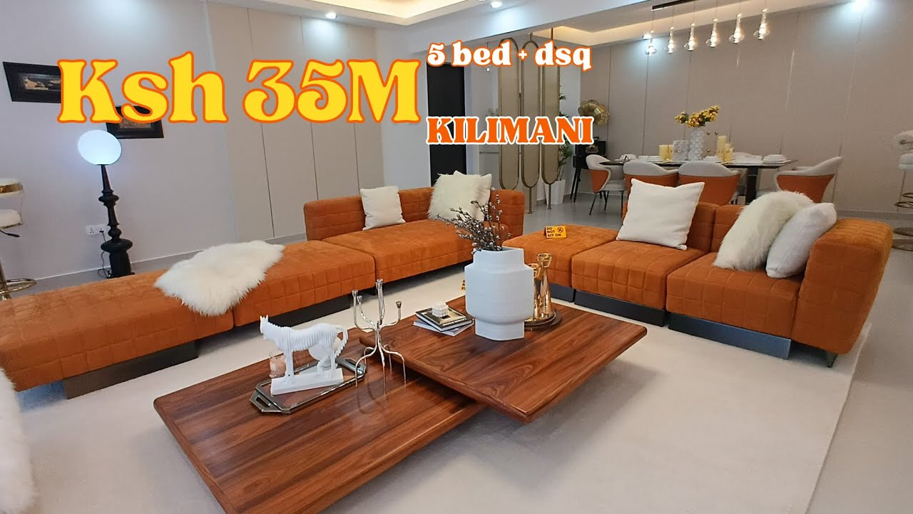 КШ 35М Килимани 5-Б Экскурсия по ультра-роскошным апартаментам + бассейн и тренажерный зал #Luxur...