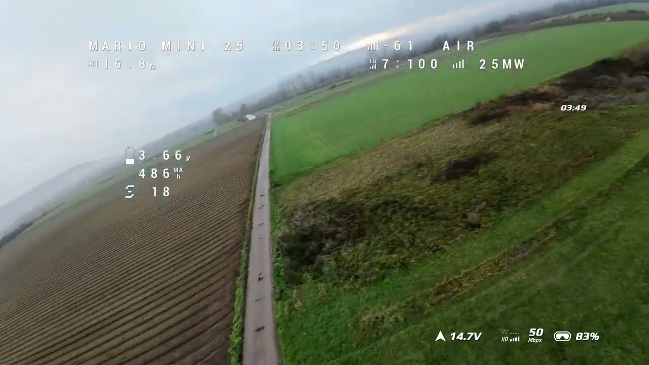 Test Speedybee Mario Mini25 mit 4S Lipo #speedybee #fpv #fpvdrone 