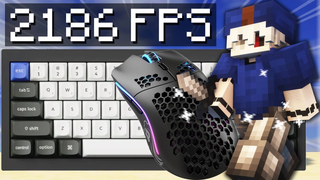 Crisp Bedwars ASMR Keyboard & Mouse Sounds | Hypixel Bedwars