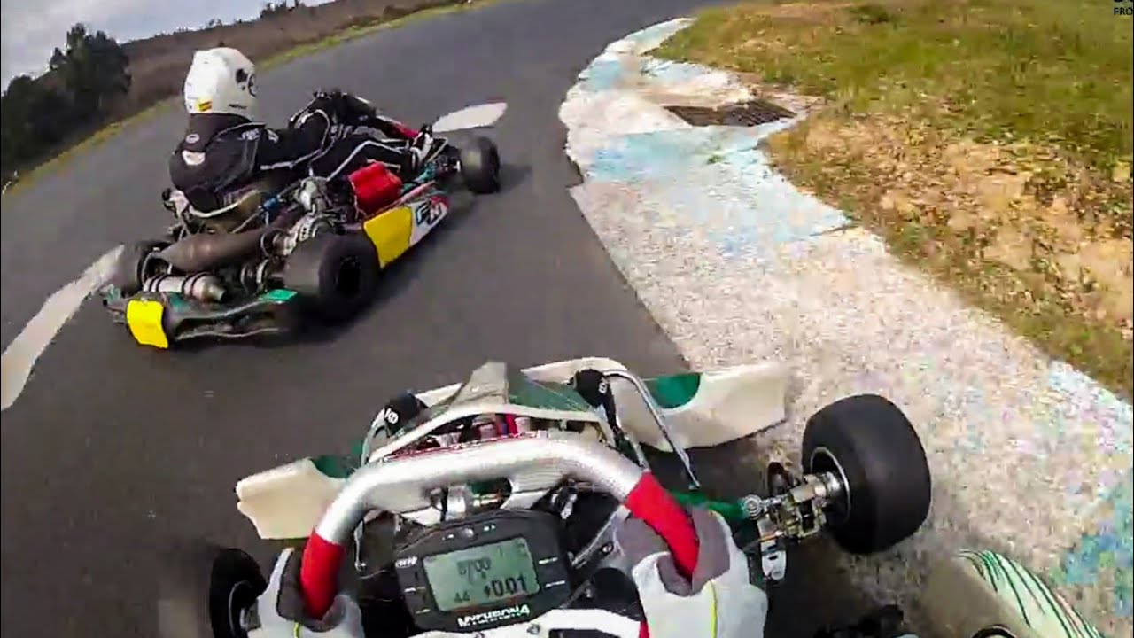 Karting A Madalena onboard / Tony Kart Vortex kf2 + Mychron 4