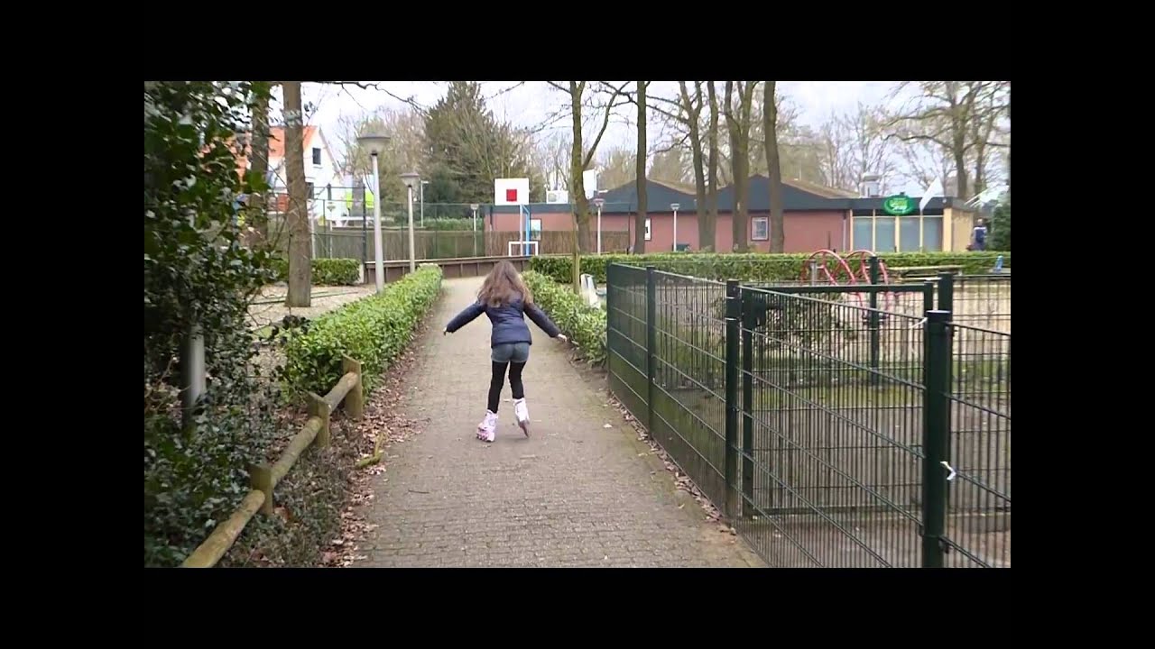 Femke skeelert op de Heihaas