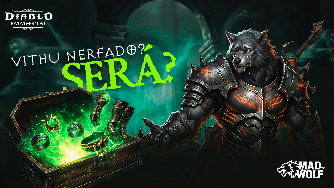 Vithu vai ser nerfado ? CALMA que não é tão ruim assim.