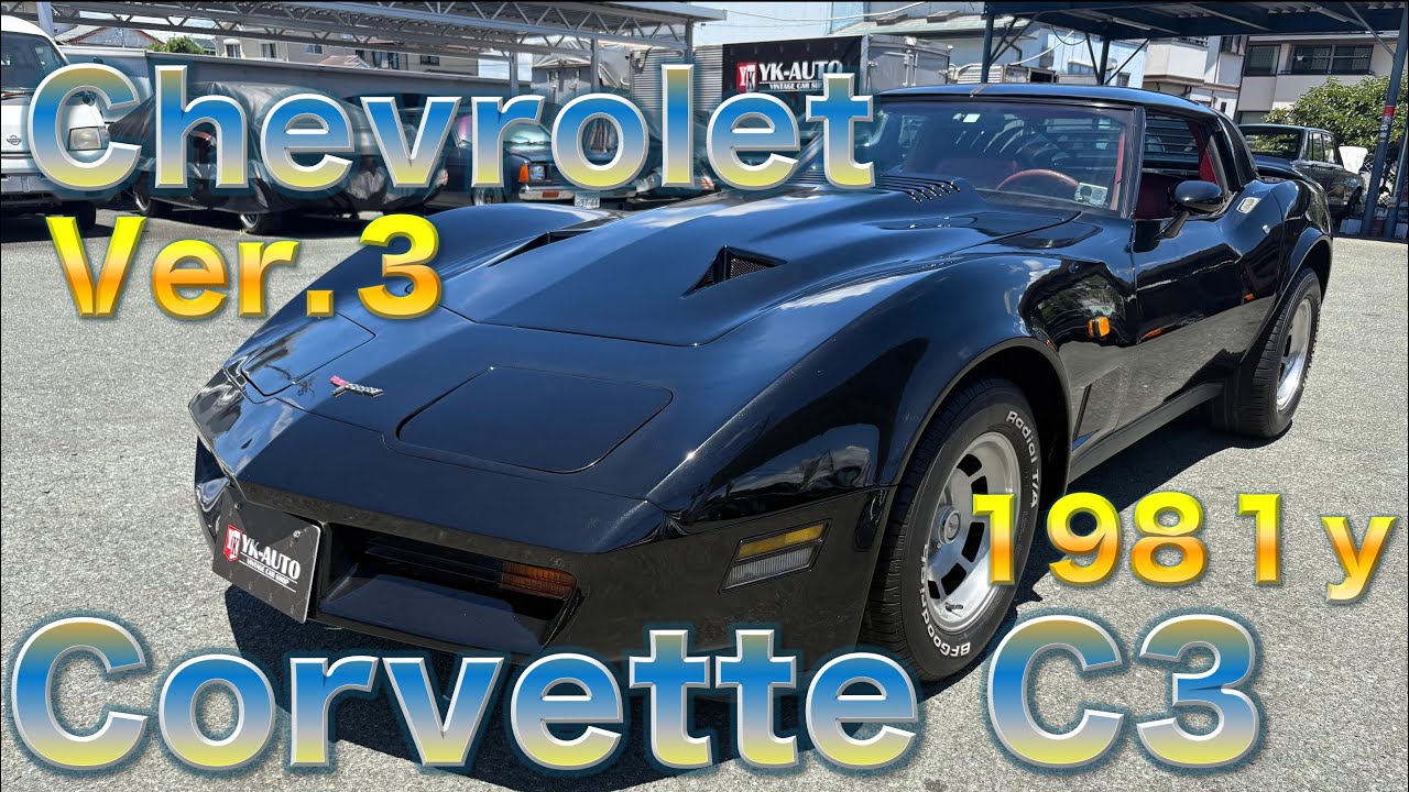 シボレーコルベットC3 CHEVROLET Corvette C3 1981y Ver.3