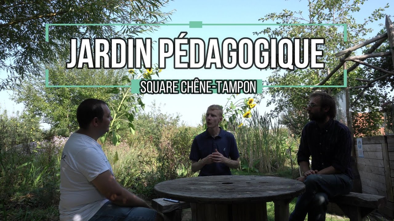 Jardin pédagogique de l'asbl Square Chêne-Tampon.