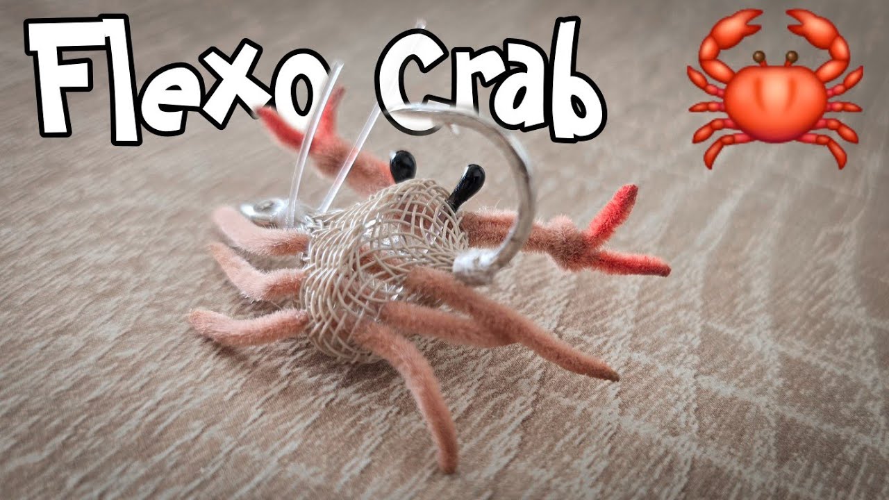 Flexo Crab - Fly tying with G.Zingaro
