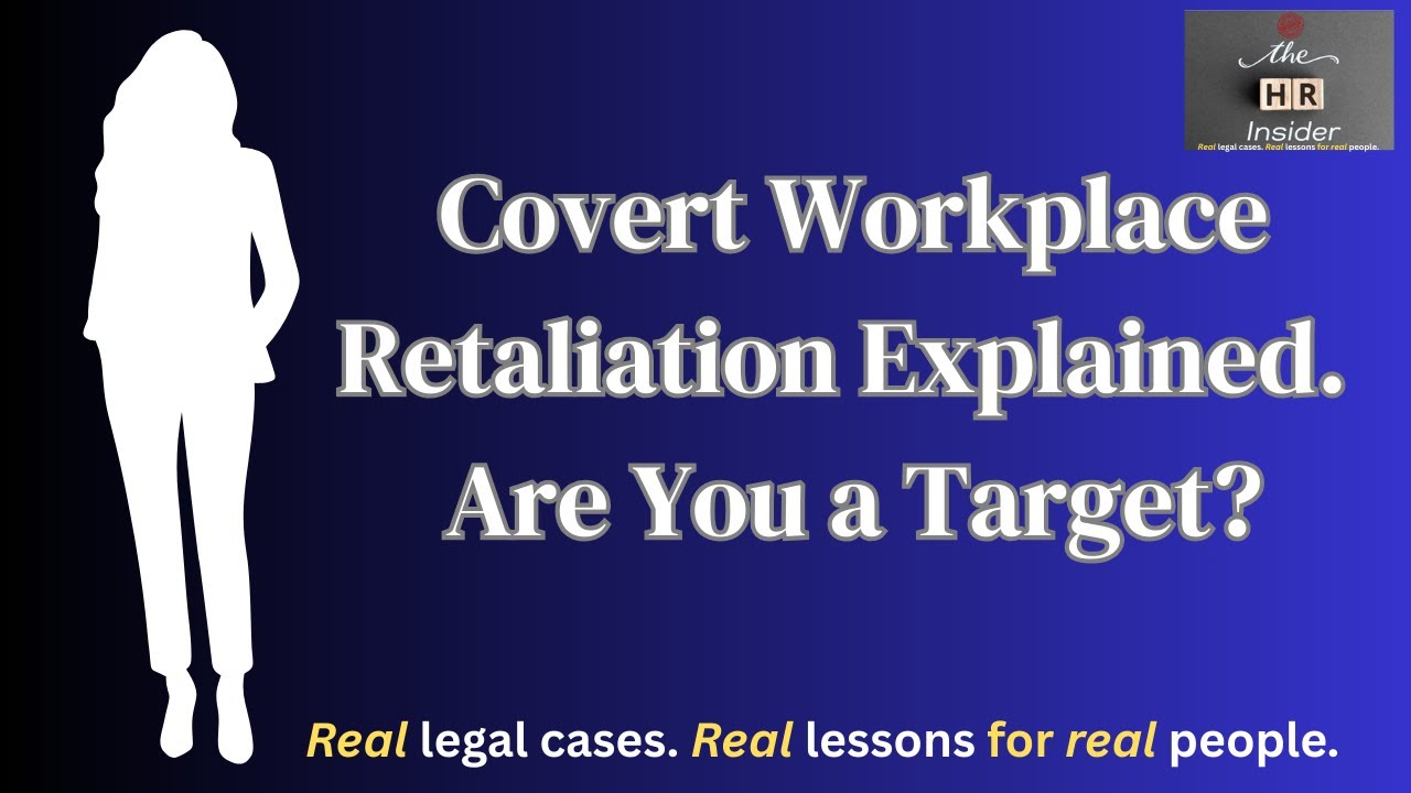Workplace Retaliation Explained: How Timing Proves It & The Legal Test to Know!