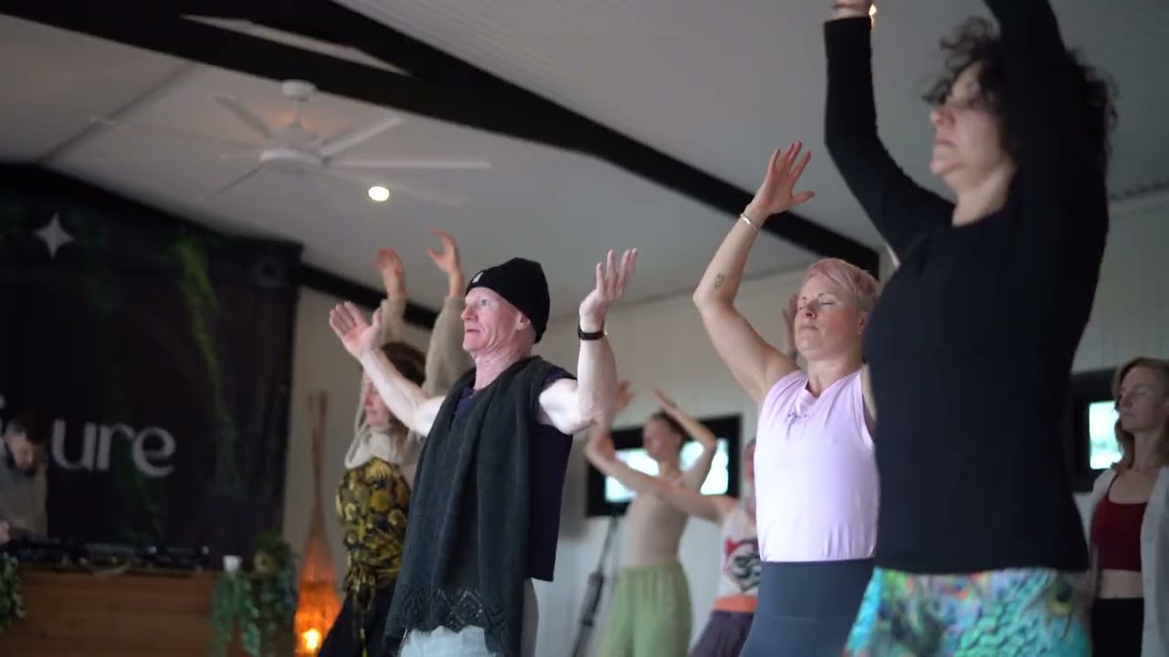 Yoga Class at Epicure Ecstatic Dance Retreat (Sydney Australia)