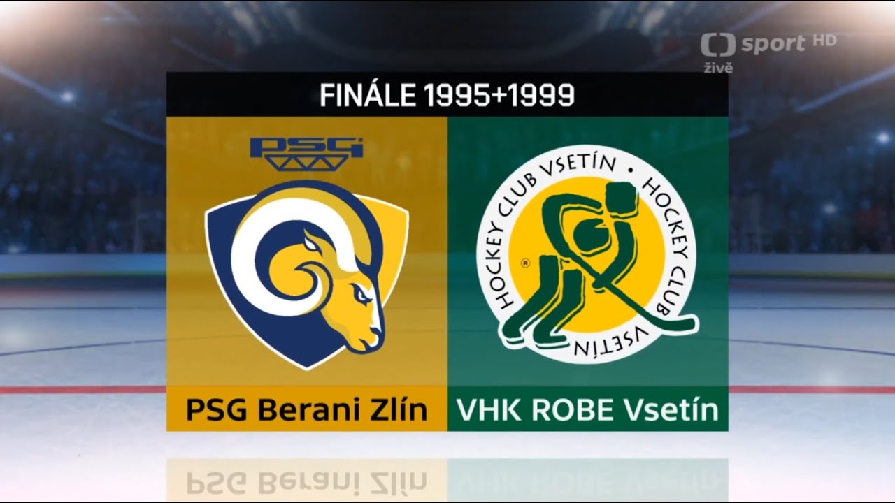 Zlín vs. Vsetín | Sestřih finále extraligy 1995+1999
