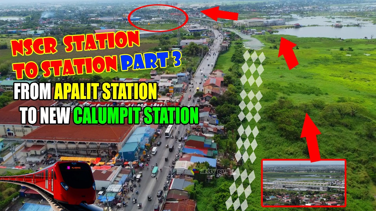NSCR project station to station apalit to calumpit wow pati  .... / pnr nscr update