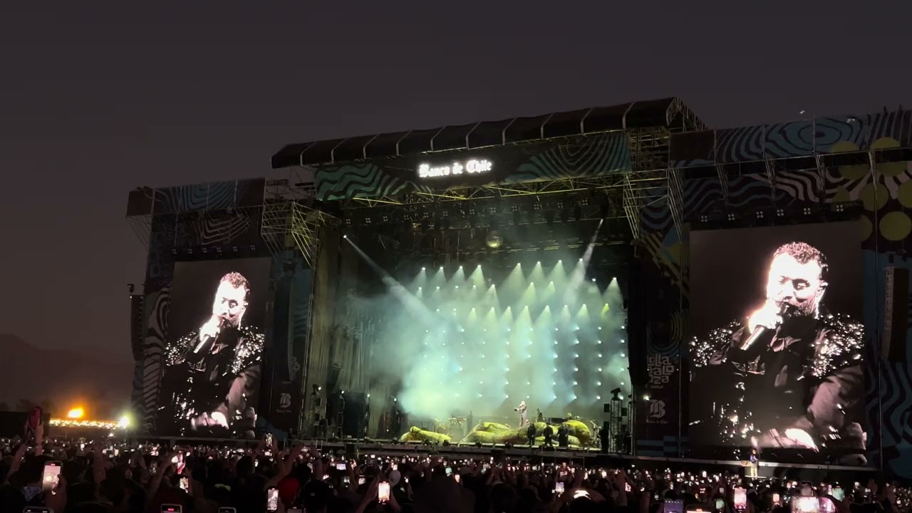 Sam Smith en Lollapalooza Chile 2024