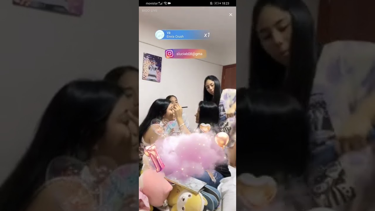 live de Yuri,vale,samilu en bigo 14/08