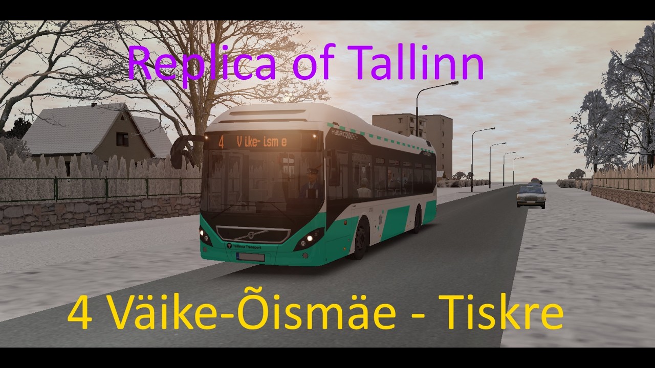 OMSI 2 I Replica of Tallinn I Line: 4 Väike-Õismäe - Tiskre