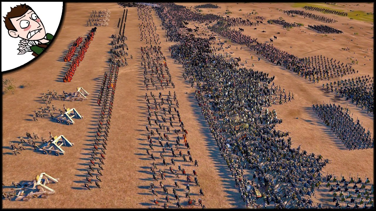 MASSIVE 17500 ENGLAND v FRANCE SURVIVAL BATTLE - Medieval Kingdoms Total War Gameplay (Attila Mod)