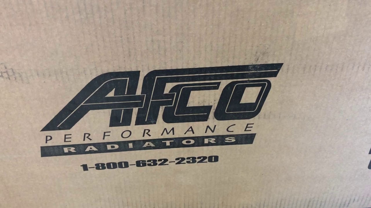 Afco Heat Exchanger for the 2014 ZL1 Camaro