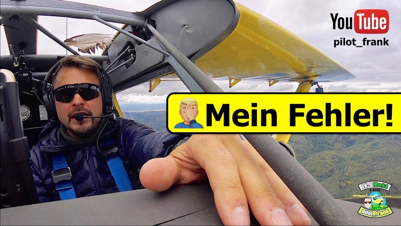 Auch ich mache Fehler | Ultraleichtflugzeug | Pilot Frank