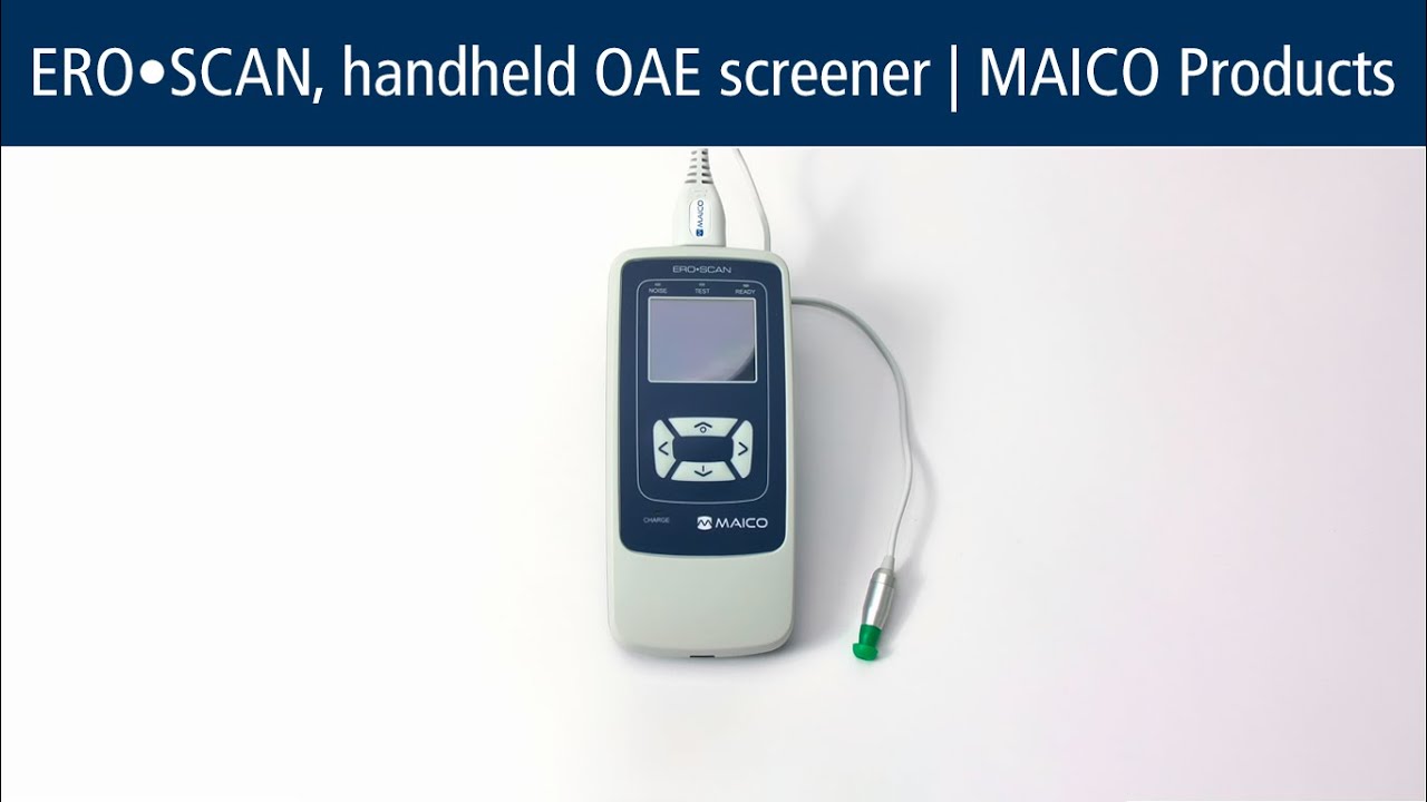 ERO&bull;SCAN, handheld OAE screener | MAICO Products