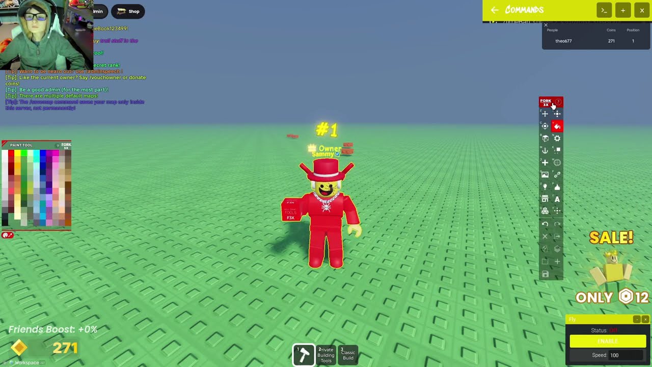 Roblox First is Owner Mod