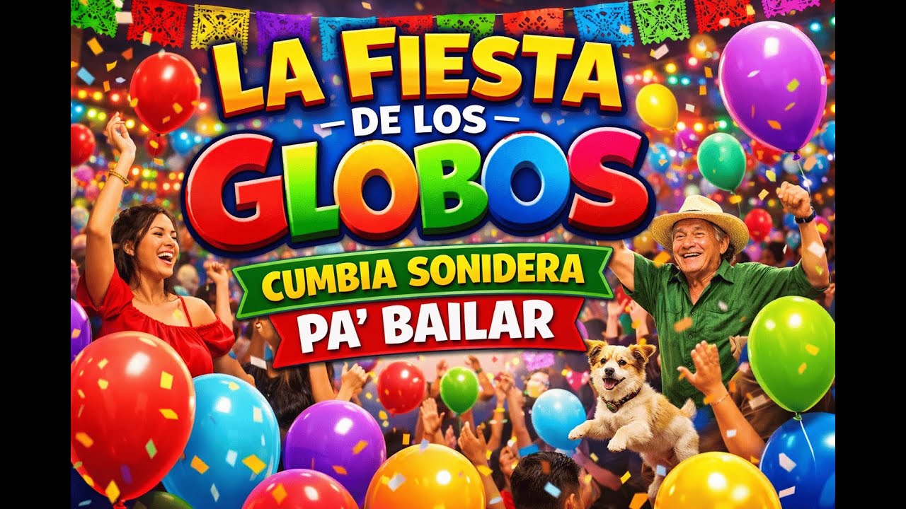 La Fiesta de los Globos – Cumbia Sonidera (Muy bailable)