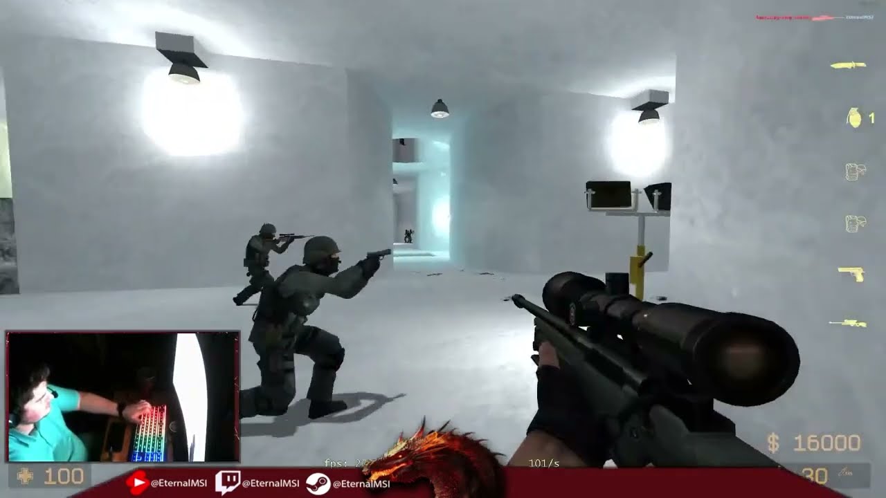 Nearly 10 quick noscopes in under a minute #noscope #counterstrike #gaming #gamingvideos