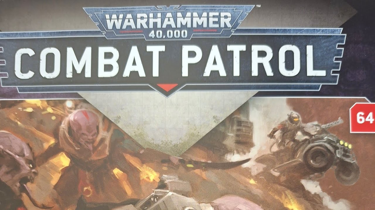 Warhammer 40k combat patrol magazine issue 64 unboxing review 