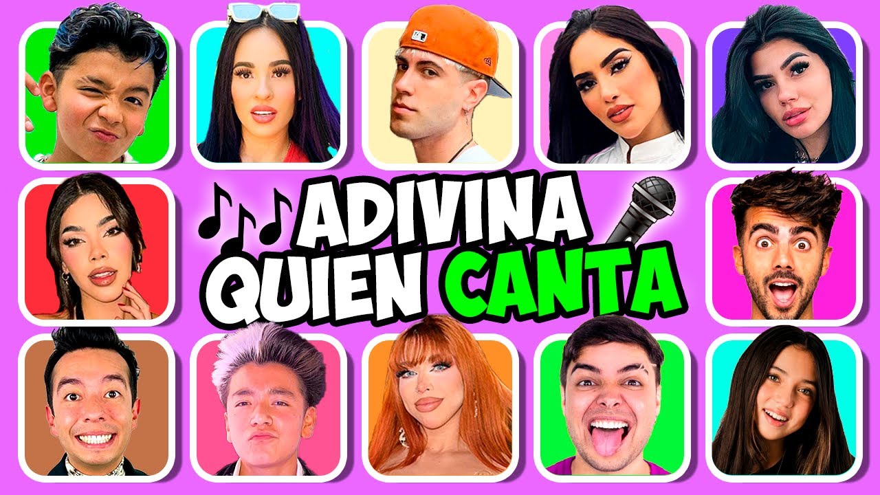 Adivina Quién Canta 🎙️ Karla Bustillos, Fede Vigevani, Picus, Yeri Mua, SoyPau, Kenia Os