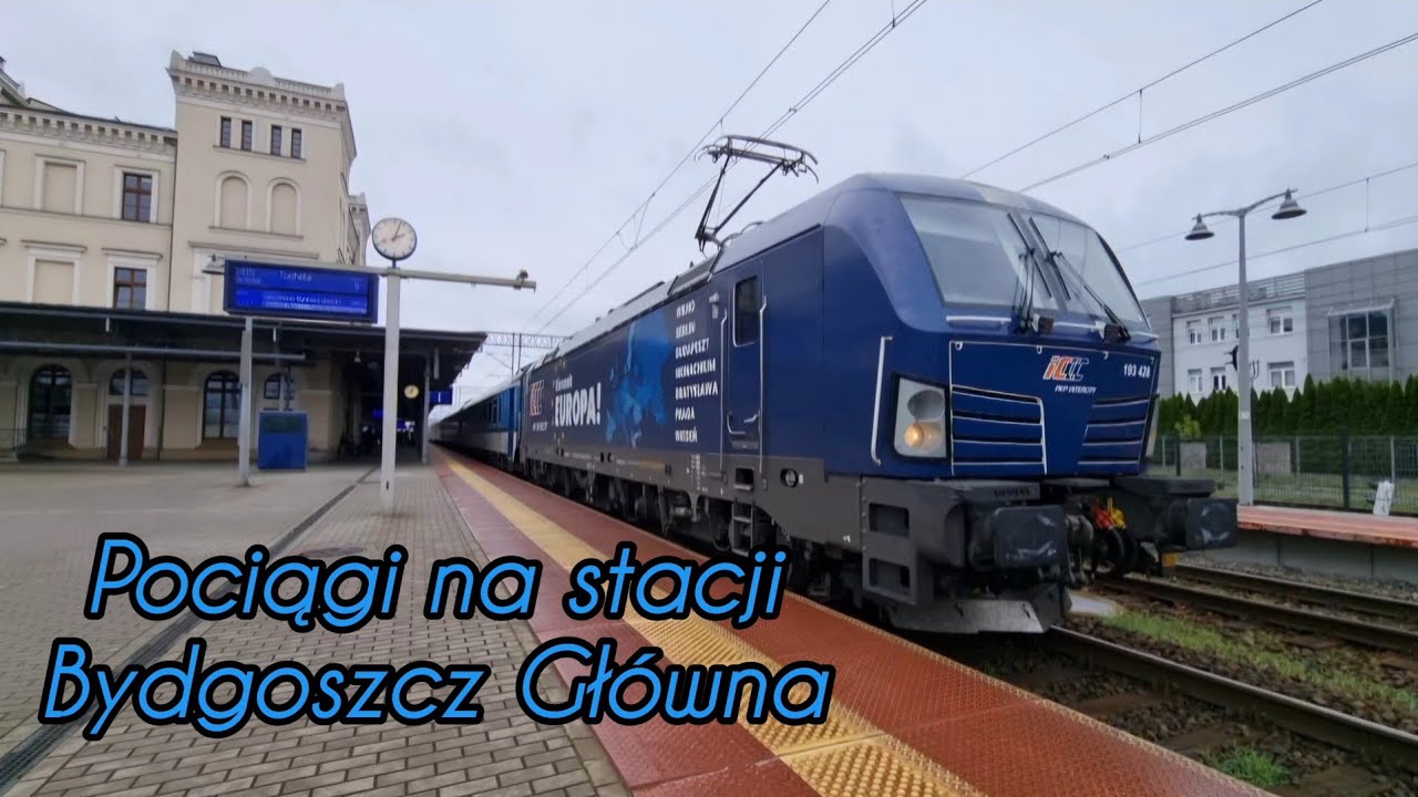Pociągi na stacji Bydgoszcz Główna Trains at Bydgoszcz Główna station  